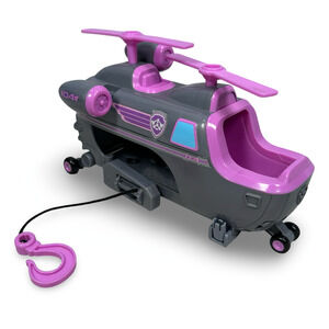 Spin Master Paw Patrol Ultimate Rescue Helicopter Toy Vehicle Only Gray Pink